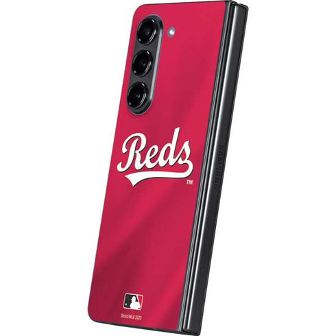 MLB Cincinnati Reds Alternate/Away Jersey Galaxy Z Fold5 5G Skin